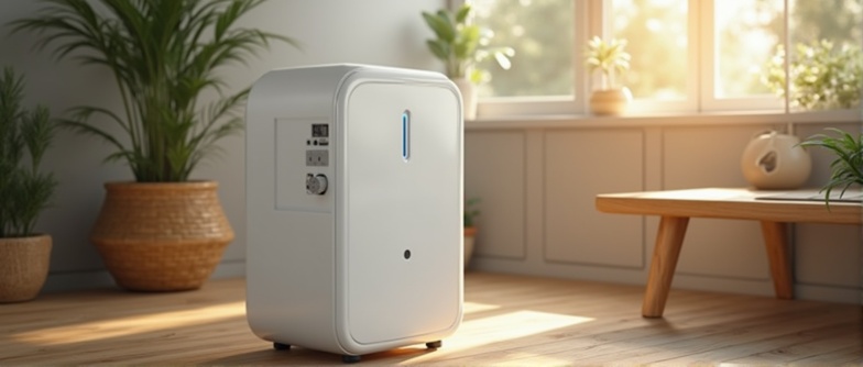 kleine luchtontvochtiger