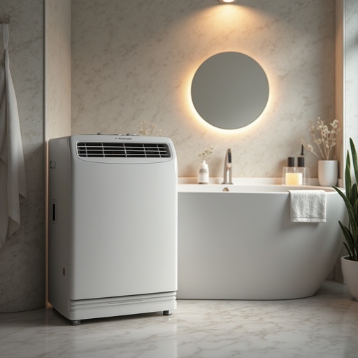 luchtontvochtiger badkamer